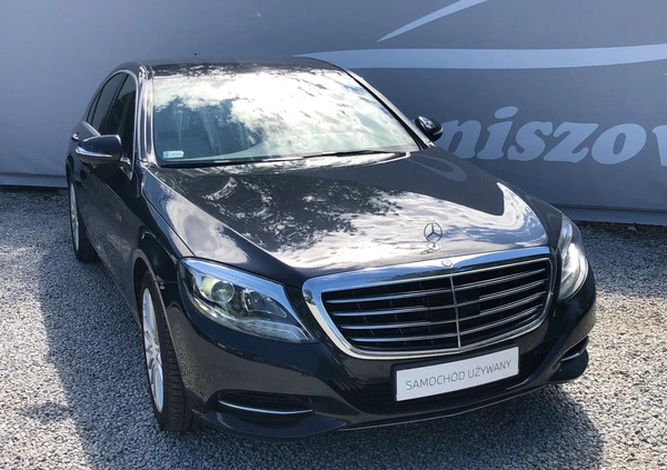Mercedes-Benz Klasa S cena 154999 przebieg: 147256, rok produkcji 2014 z Korfantów małe 407
